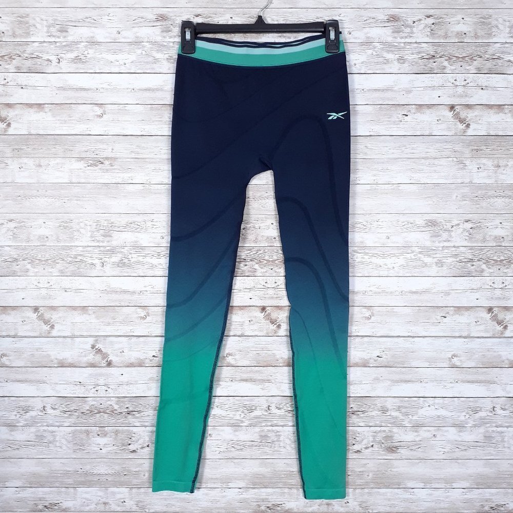 Reebok Womens Leggings S Tights Ombre 212